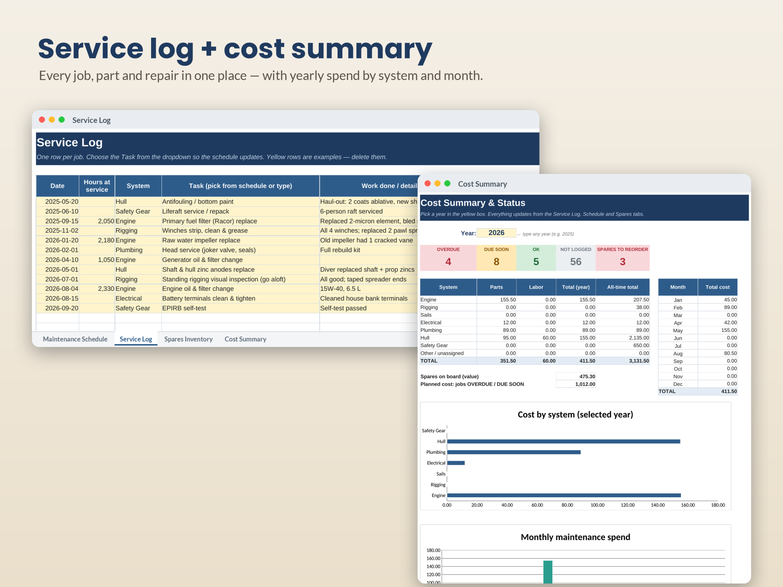 Boat Maintenance Tracker - Image 3
