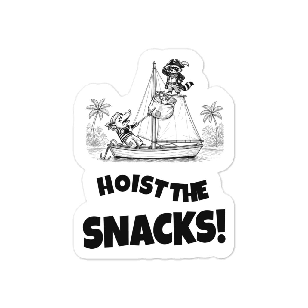 Hoist the Snacks Vinyl Decal