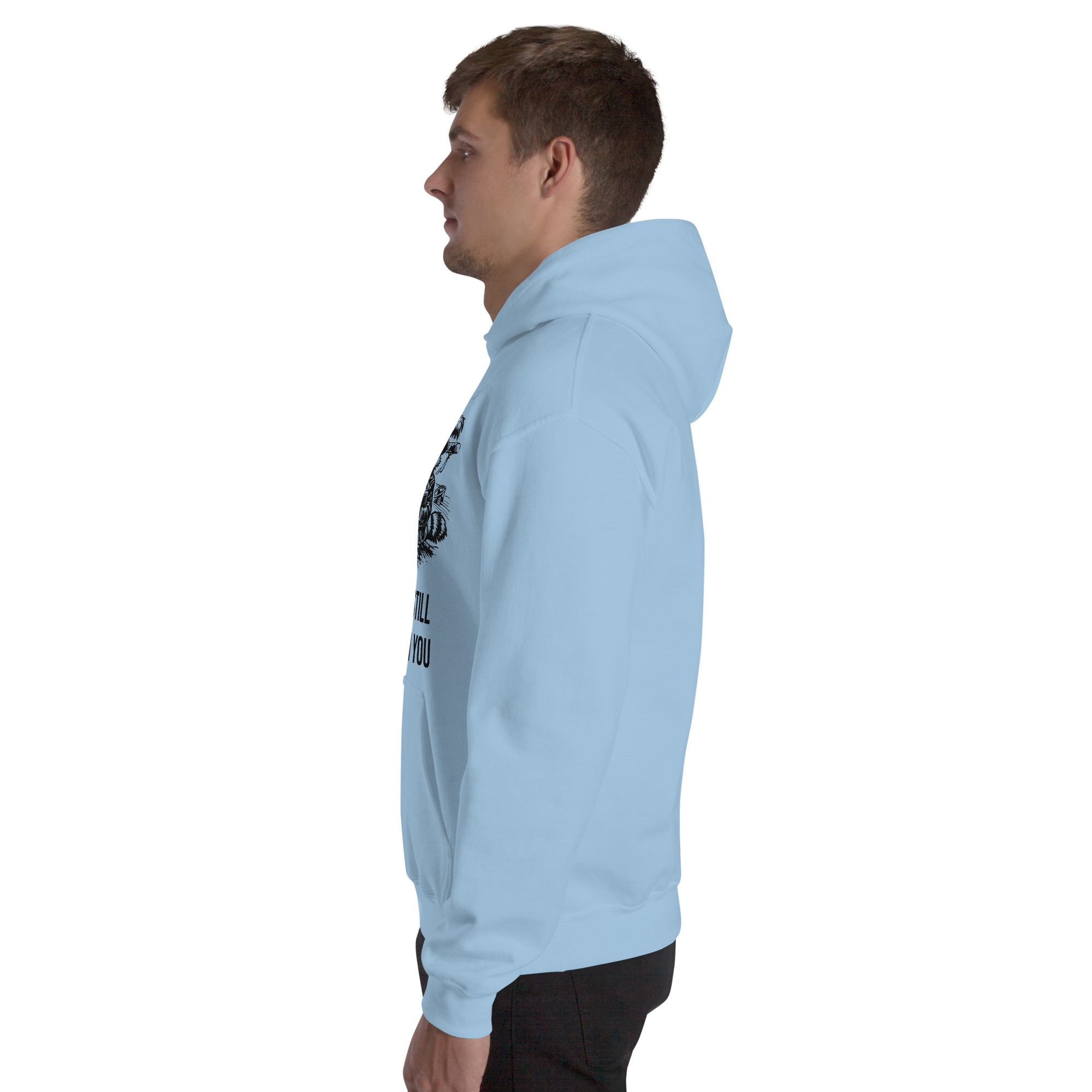 Seasick And Still Smarter Than You Hoodie, Funny Sailing Sweatshirt, Boat Humor Gift, Possum Raccoon Hoodie - Image 44