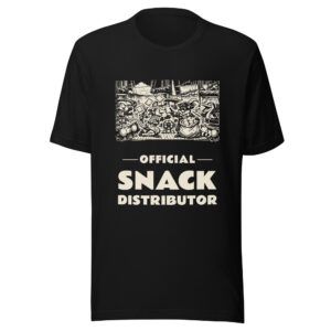 Official Snack Distributor Shirt, Funny Raccoon Pirate Tee, Boat Raft Up Snack T-Shirt, Opossum Gift, Manga Shirt