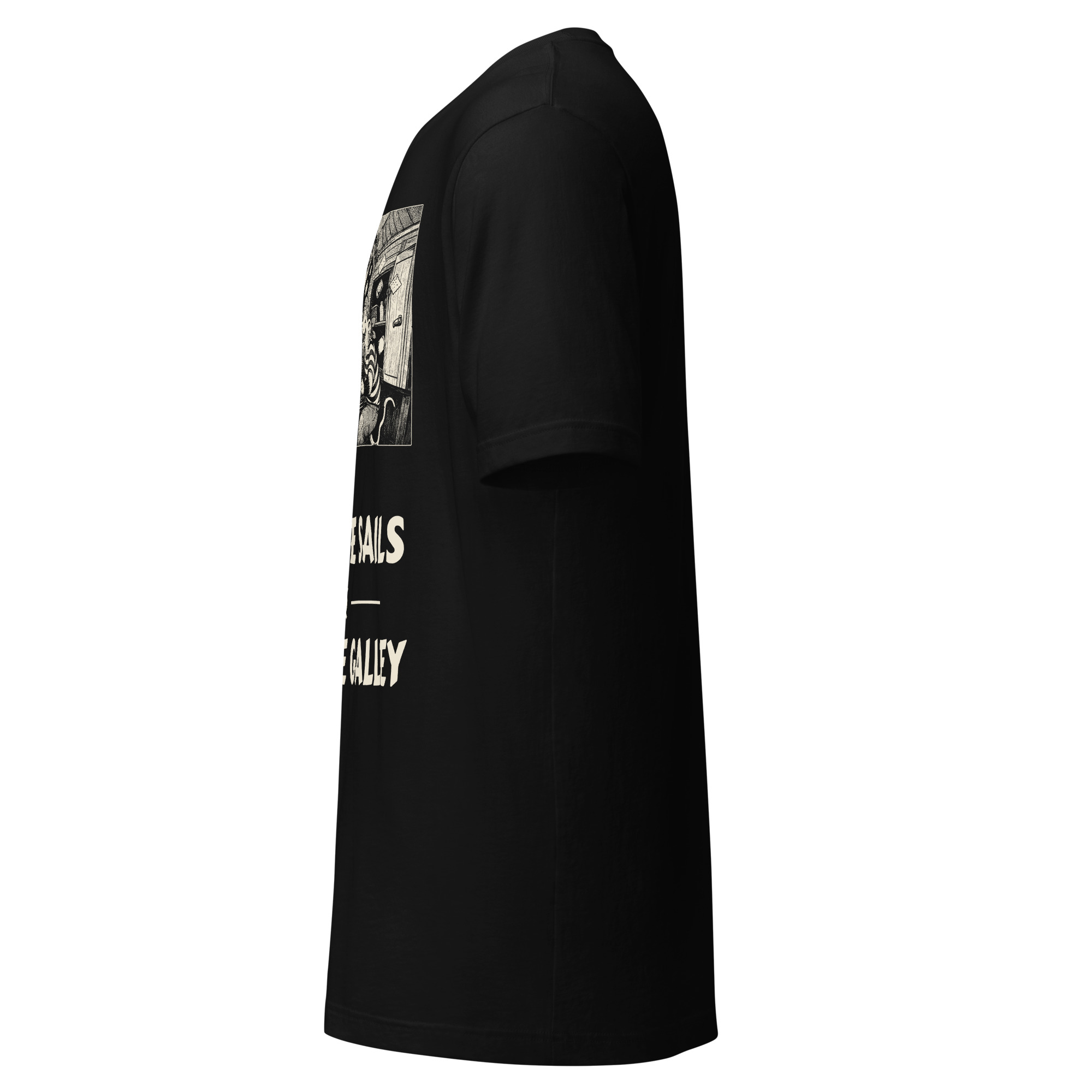 Reef the Sails Raid the Galley Shirt, Funny Sailing Raccoon Tee, Opossum Galley T-Shirt, Sailor Cook Gift, Manga Pirate - Image 9